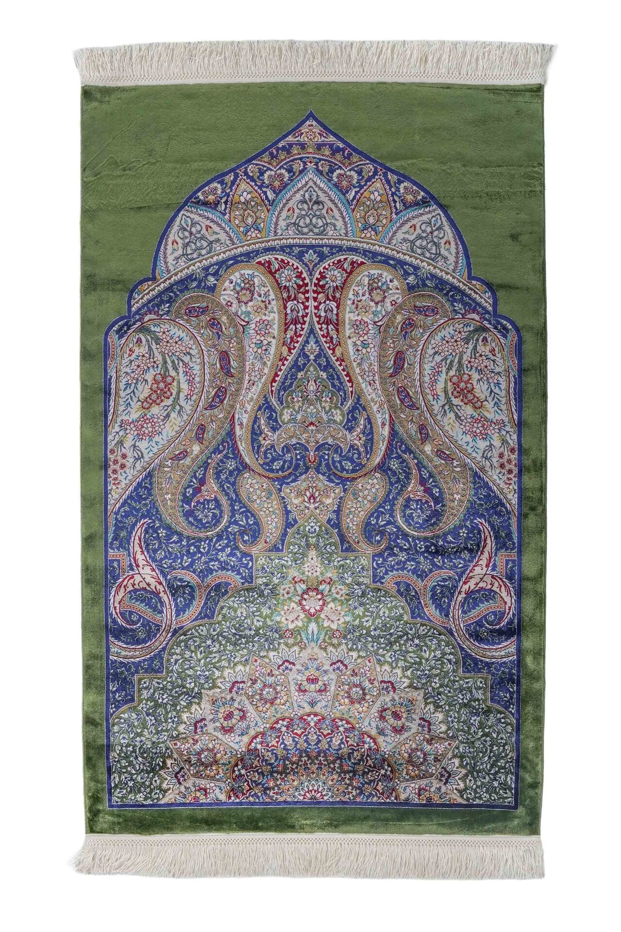 Kumkapı Serisi 0544U Lüks Modal Seccade - Yeşil