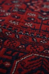 Mira Afgan 8 Kaymaz Tabanlı Yıkanabilir Klasik Kilim Kırmızı - 200x300