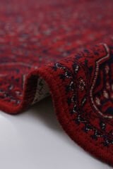 Mira Afgan 8 Kaymaz Tabanlı Yıkanabilir Klasik Kilim Kırmızı - 200x300