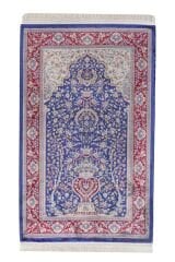Kumkapı Serisi S818A Lüks Modal Seccade - Mavi, Bordo