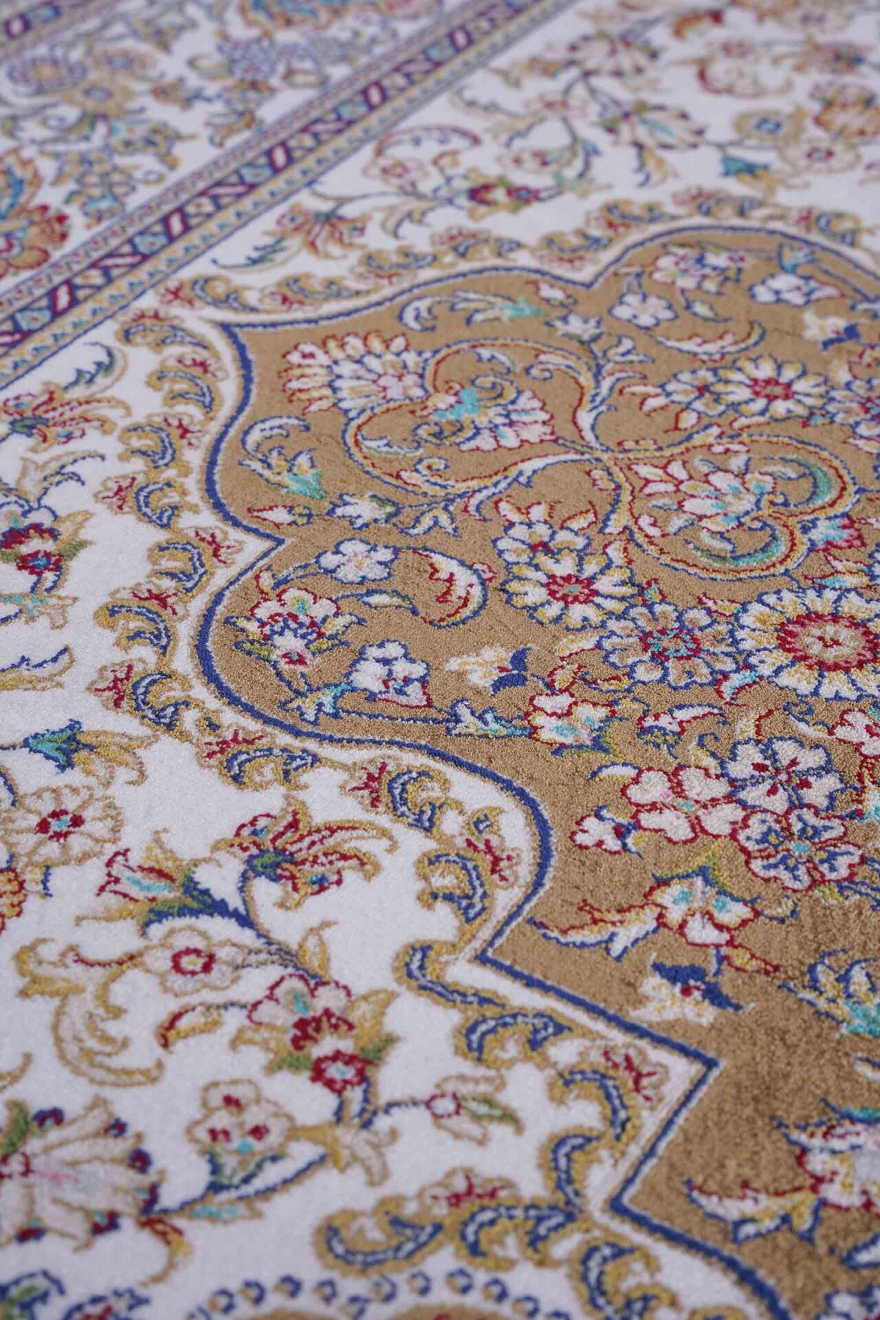 Kumkapı Serisi S818A Lüks Modal Seccade - Hardal