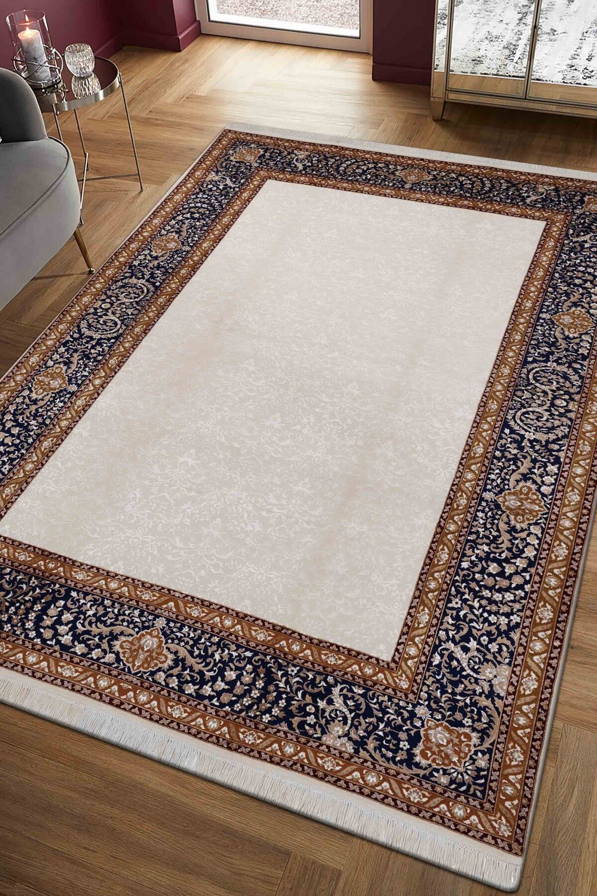 Hereke İpekli Renkli Klasik El Dokuma Halı