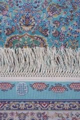 Kumkapı Serisi S163A Lüks Modal Seccade - Turkuaz, Krem