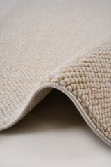 Delhi 3008 Bukleli Mutfak ve Salon Halısı Kesme Halı Krem - 200 x 250