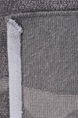 Nepal 3585 El Dokuma Kalın Bambu Halı Gri - 175x245