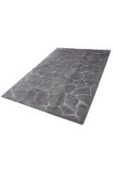 Nepal 3585 El Dokuma Kalın Bambu Halı Gri - 175x245
