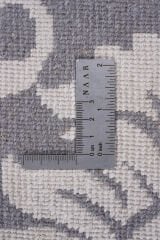 Nepal 3587 El Dokuma Kalın Bambu Halı Gri - 176x247