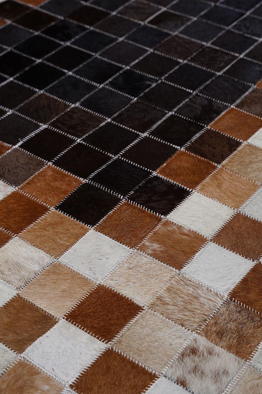 Naar Halı Tay Deri Patchwork El Yapımı Dekoratif Halı