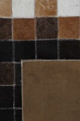 Naar Halı Tay Deri Patchwork El Yapımı Dekoratif Halı