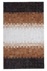 Naar Halı Tay Deri Patchwork El Yapımı Dekoratif Halı