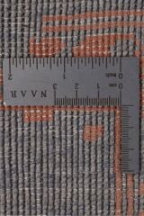 Rhmn Silk Touch Gri Klasik El Dokuma Halı