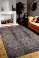Rhmn Silk Touch Kahve Klasik El Dokuma Halı