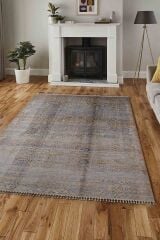 Rhmn Silk Touch Kahve Klasik El Dokuma Halı
