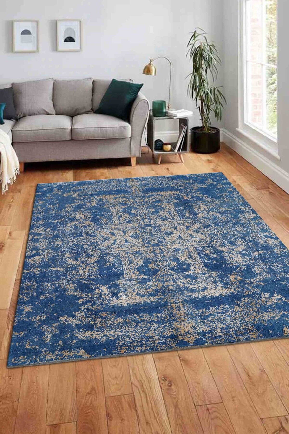 Rhmn Silk Touch Krem Klasik El Dokuma Halı