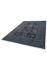 Rhmn Silk Touch Lacivert Klasik El Dokuma Halı