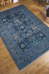 Rhmn Silk Touch Lacivert Klasik El Dokuma Halı