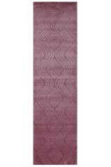 Nepal 3670 El Dokuma Kalın Bambu Halı LİLA - 80x300