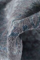 Rhmn Silk Touch Mavi Klasik El Dokuma Halı