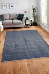 Rhmn Silk Touch Mavi Klasik El Dokuma Halı
