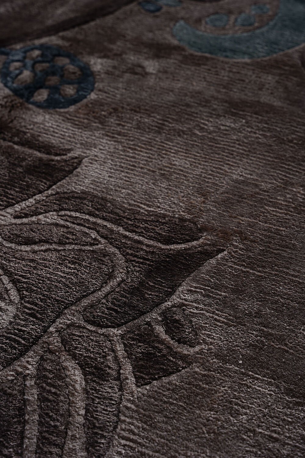 Nepal 3681 El Dokuma Kalın Bambu Halı