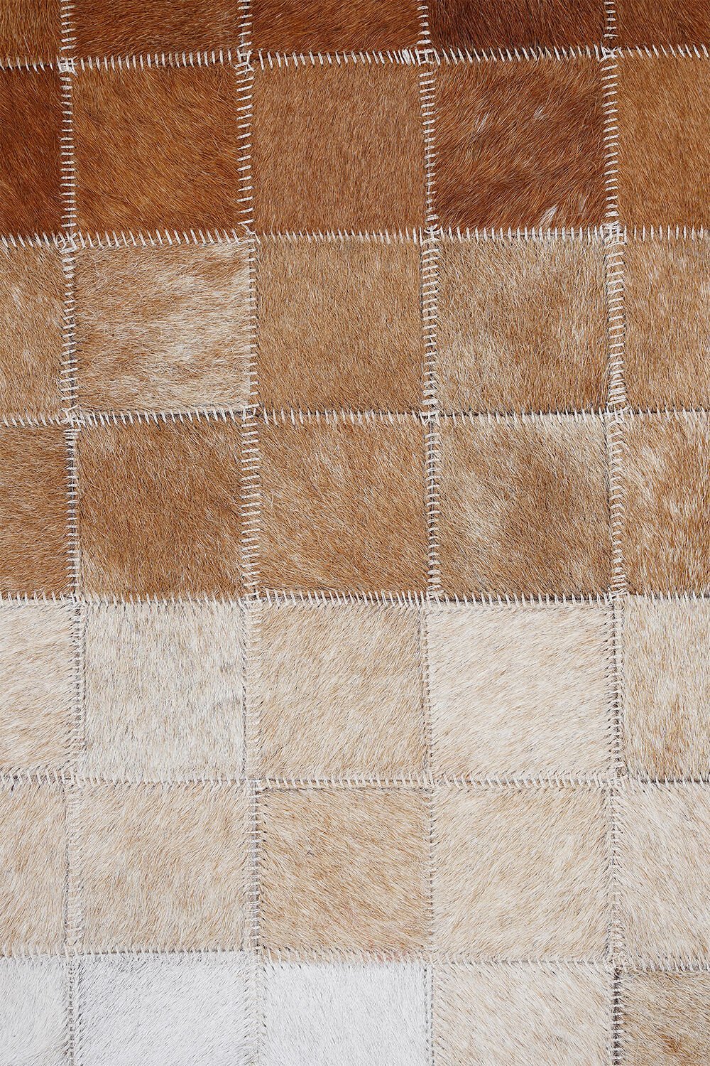 Naar Halı Tay Deri Patchwork El Yapımı Daire Halı