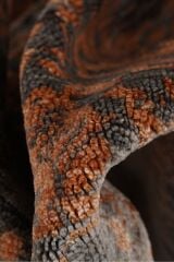 Rhmn Silk Touch Turuncu Klasik El Dokuma Halı