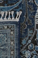 Naar Halı RHMN Silk Touch El Dokuma Yün-İpek Halı Lacivert - 267x368