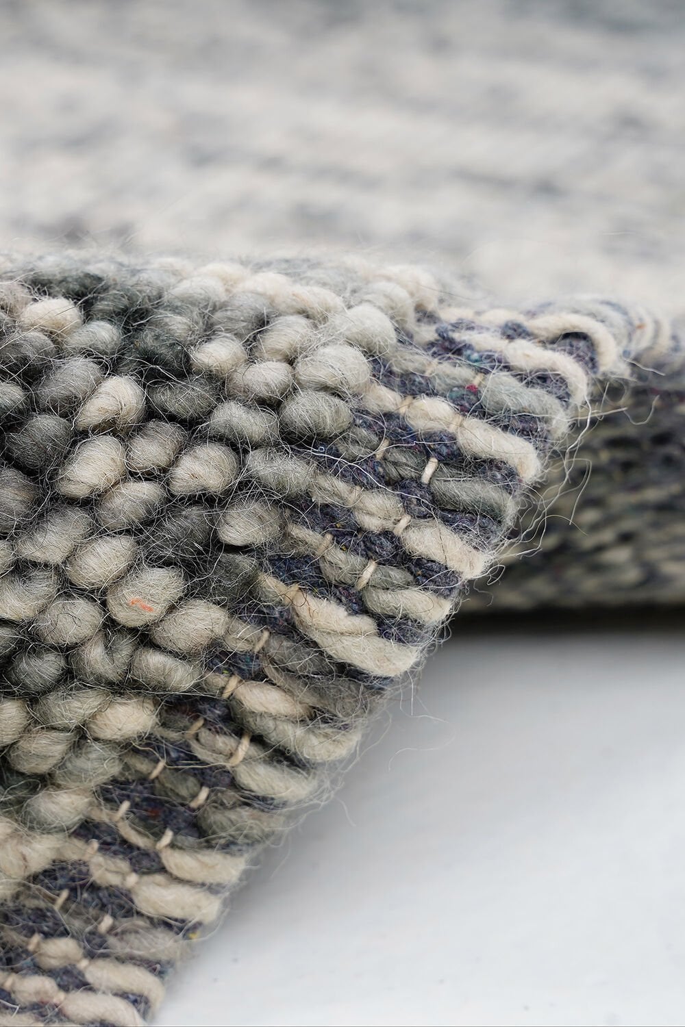 Nepal 3585 El Dokuma Kalın Yün Kilim