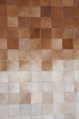 Naar Halı Tay Deri Patchwork El Yapımı Dekoratif Halı