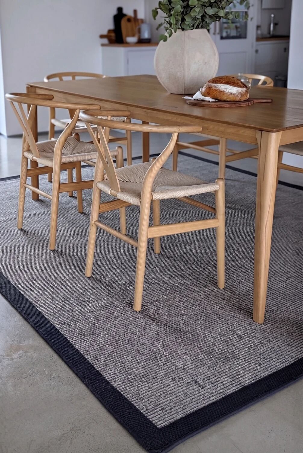 Nova 2007 Kaymaz Taban Bordürlü Sisal Halı