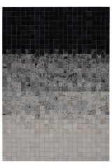 Naar Halı Tay Deri Patchwork El Yapımı Dekoratif Halı