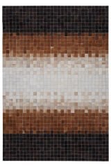 Naar Halı Tay Deri Patchwork El Yapımı Dekoratif Halı