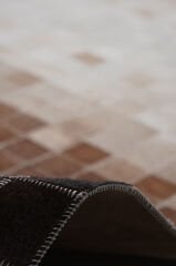 Naar Halı Tay Deri Patchwork El Yapımı Dekoratif Halı