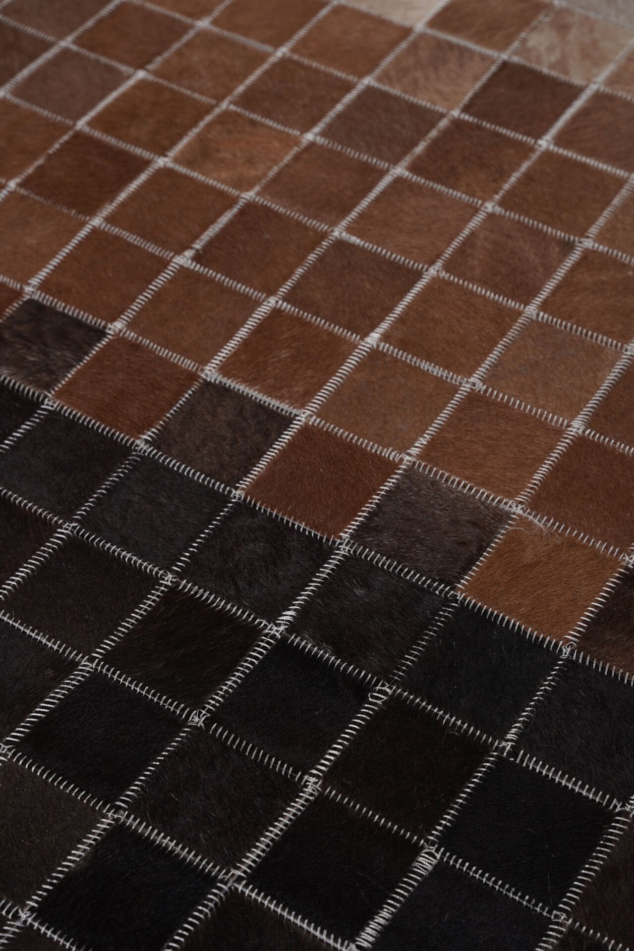 Naar Halı Tay Deri Patchwork El Yapımı Dekoratif Halı