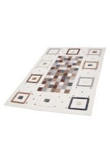 Nepal 3589 El Dokuma Kalın Yün Kilim Krem - 120x180