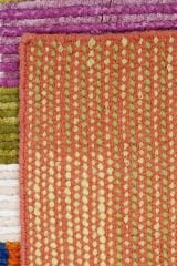 Nepal 3590 El Dokuma Kalın Yün Kilim