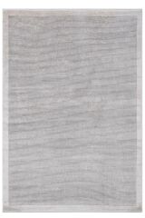 Riva 9205 Gri Çizgili Modern Bambu Halı