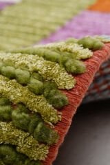 Nepal 3649 El Dokuma Kalın Yün Kilim