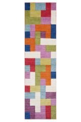 Nepal 3649 El Dokuma Kalın Yün Kilim