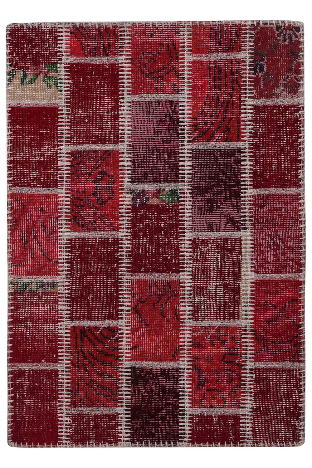 Naar Halı Patchwork El Yapımı Dekoratif Halı