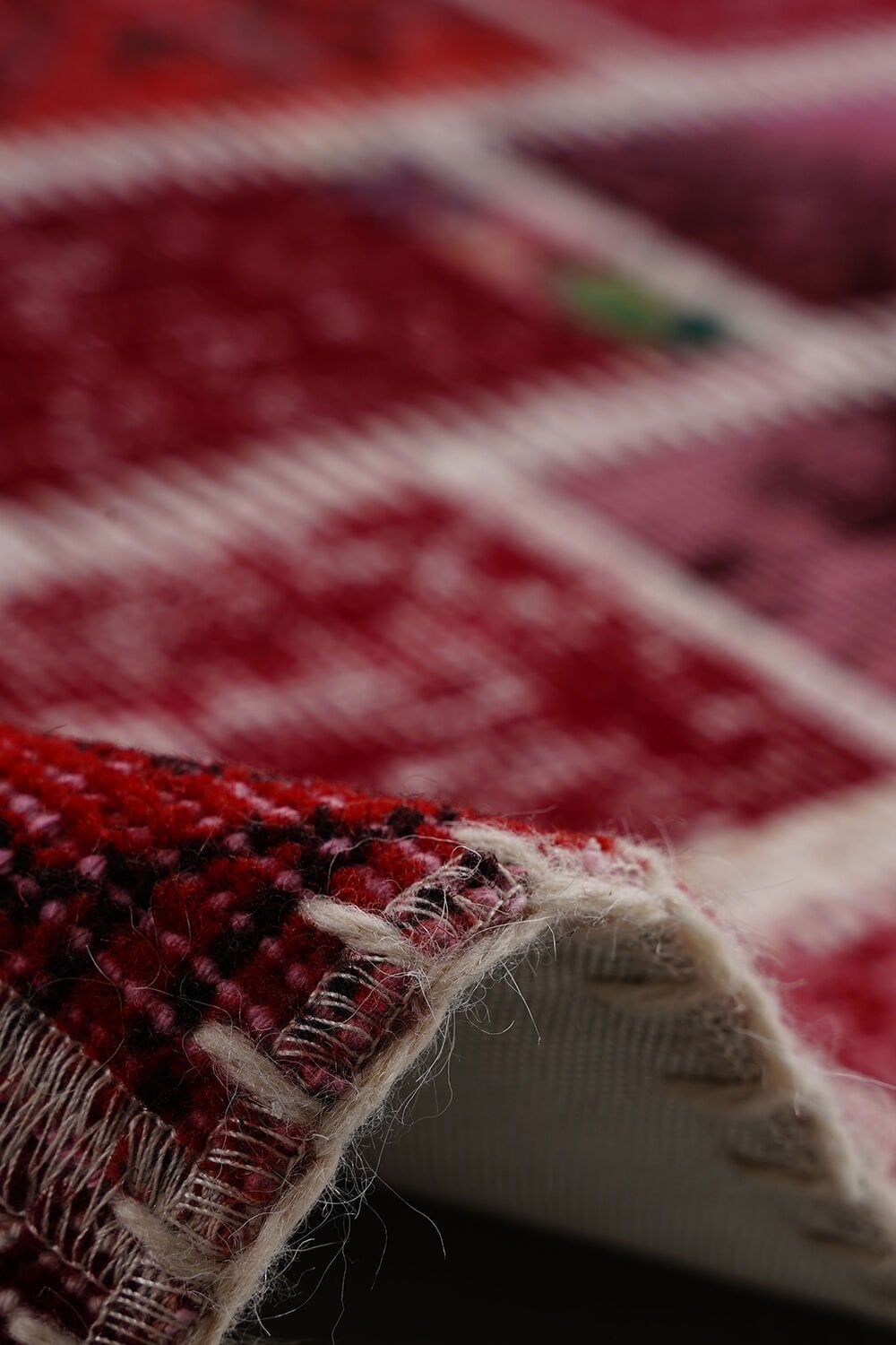 Naar Halı Patchwork El Yapımı Dekoratif Halı