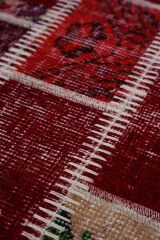 Naar Halı Patchwork El Yapımı Dekoratif Halı MULTİ - 60x90