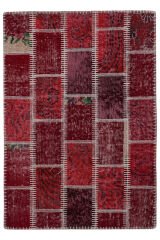 Naar Halı Patchwork El Yapımı Dekoratif Halı MULTİ - 60x90