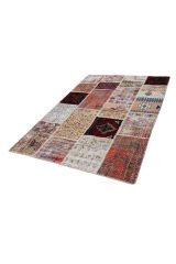 Naar Halı Patchwork El Yapımı Dekoratif Halı