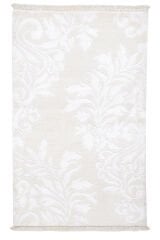 Nepal 3627 El Dokuma Kalın Bambu Halı BEJ / BEYAZ - 94x149