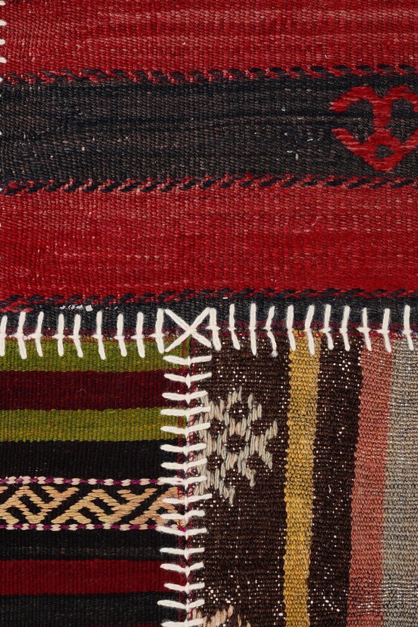 Naar Halı Patchwork El Yapımı Dekoratif Halı