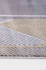 Royal Beyrut QB00A Salon Halısı Antrasit / Kahverengi - 100x200