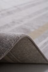Riva 9348 Krem Çerçeveli Bambu Halı