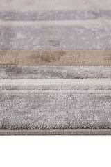 Riva 9348 Krem Çerçeveli Bambu Halı
