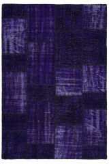 Naar Halı Patchwork El Yapımı Dekoratif Halı Renkli - 150x222